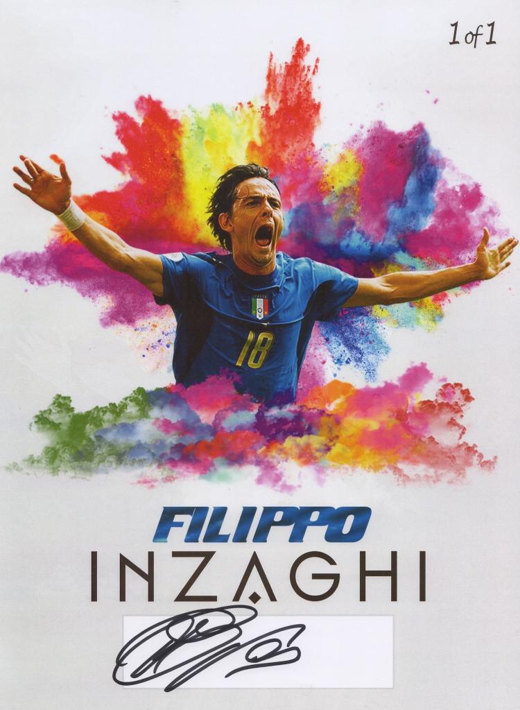 Autografo di calcio -  Italia